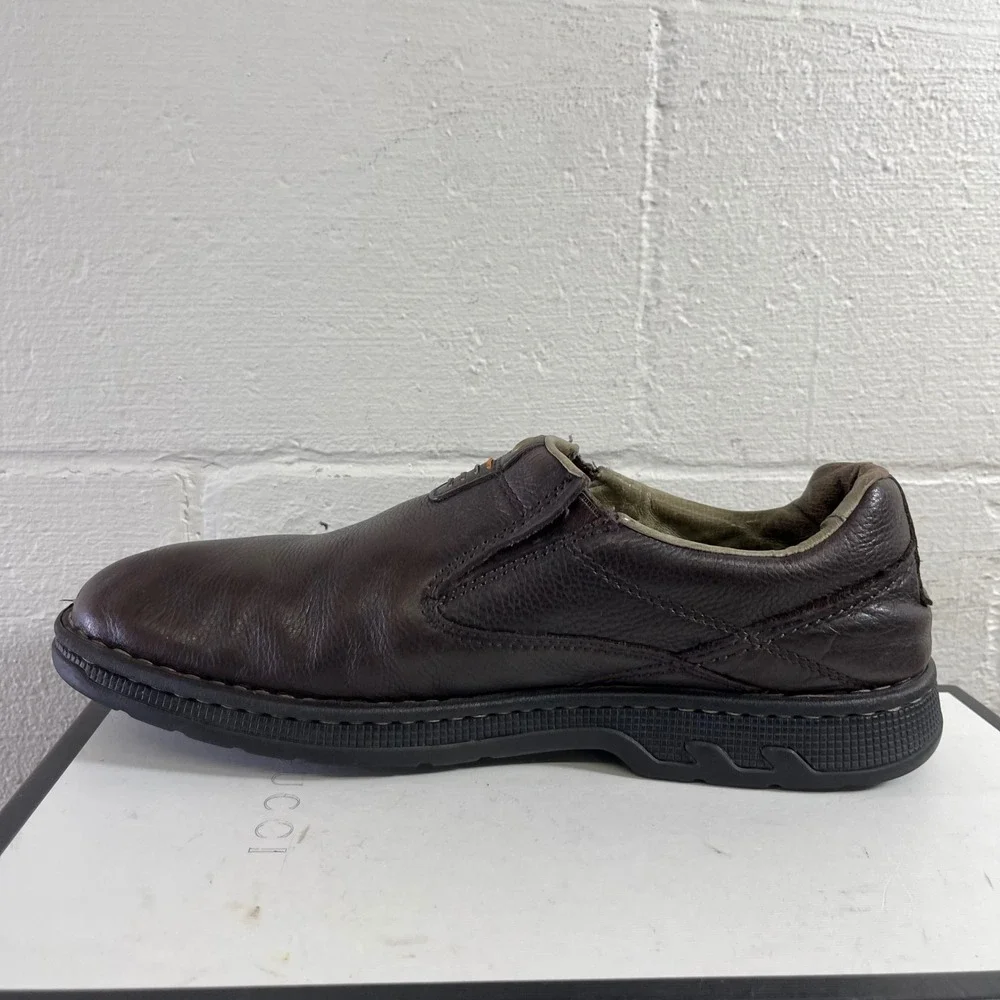 Merrell‎ World Legend Brown Leather Loafers Casual Walking Shoes Men's 12 US
